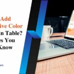 alternative colour in ppt in table