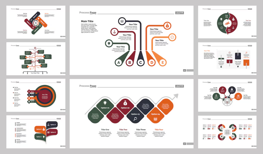 Interactive elements for visualization and to make visualizations for ppt
